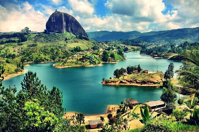 Guatape Colombia - Rock and Reservoir